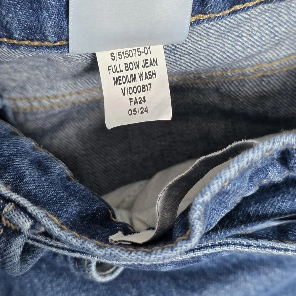 Banana Republic Jeans Mens 33 High-Rise‎ Rigid Bow Full Bow Medium Wash Denim